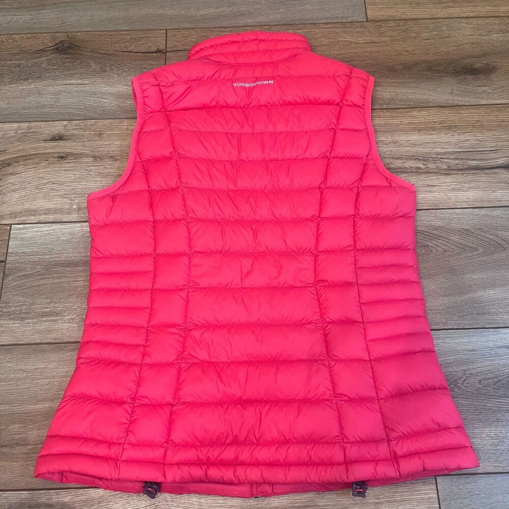 Columbia Omni Heat Pink Quilted Puffer Vest TurboDown 590 TD Fill Size Medium - Picture 8 of 8